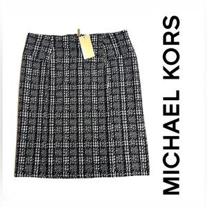 MICHAEL KORS Womens Plaid Skirt Size 10 (NWT)